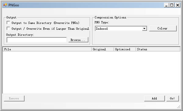 PNGoo(PNGͼƬѹ) V1.0 ɫ